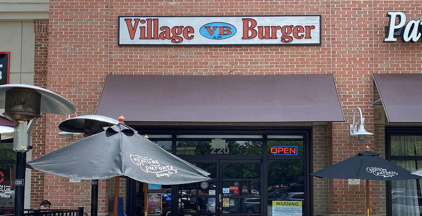 village burger front entrance